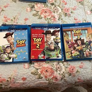 Disney Toy Story 1,2 and 3